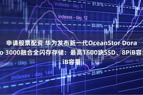 申请股票配资 华为发布新一代OceanStor Dorado 3000融合全闪存存储：最高1600块SSD、8PiB容量
